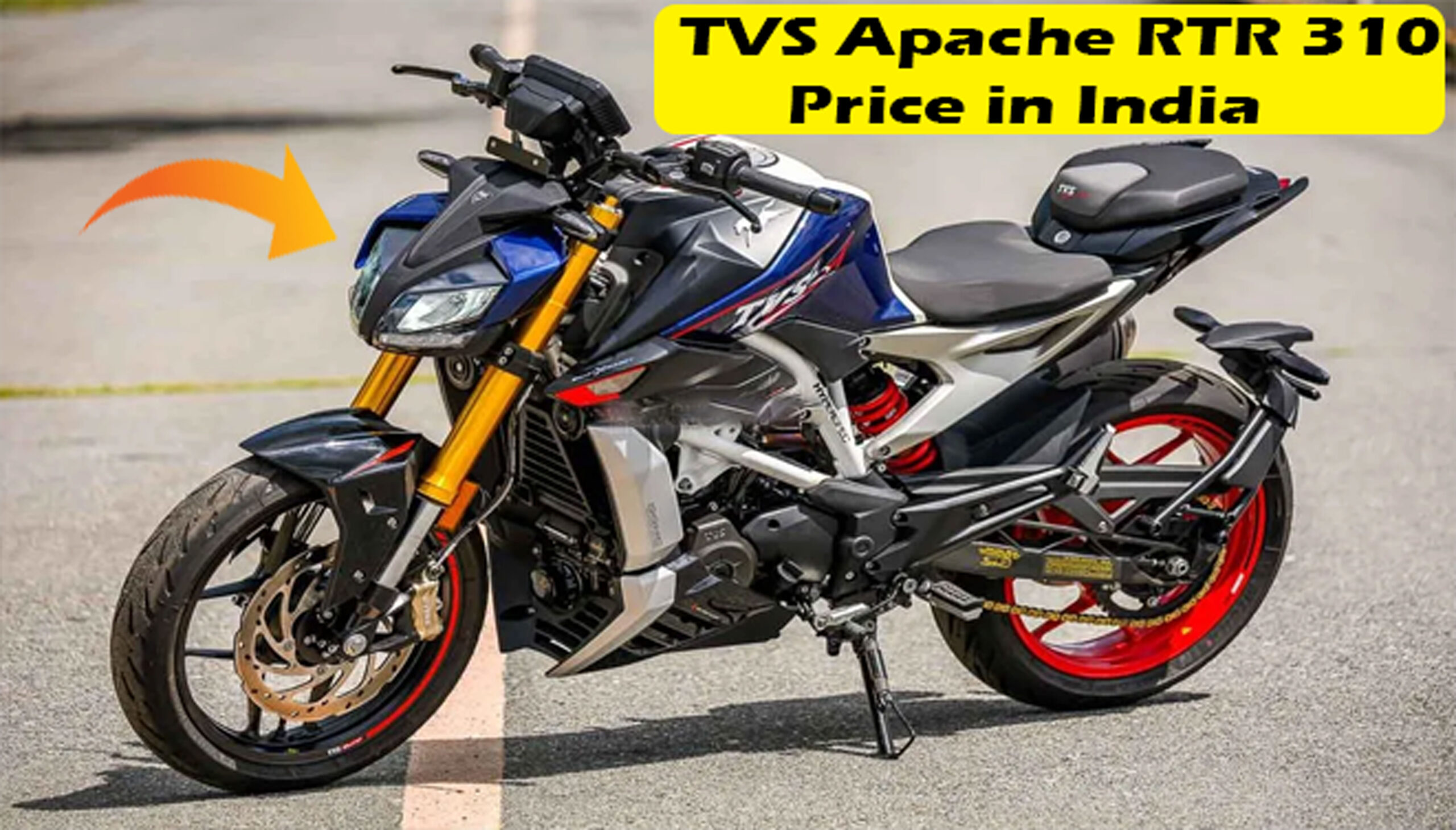 TVS Apache RTR 310 Price in India