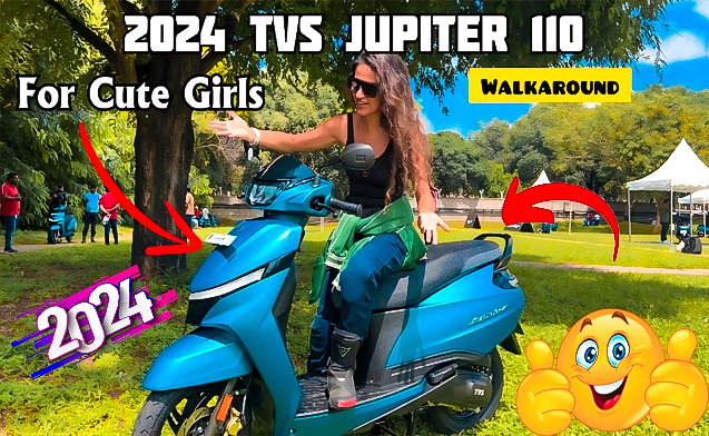 TVS Jupiter Review 2024: A Scooter for Every Cute Girl in the Market